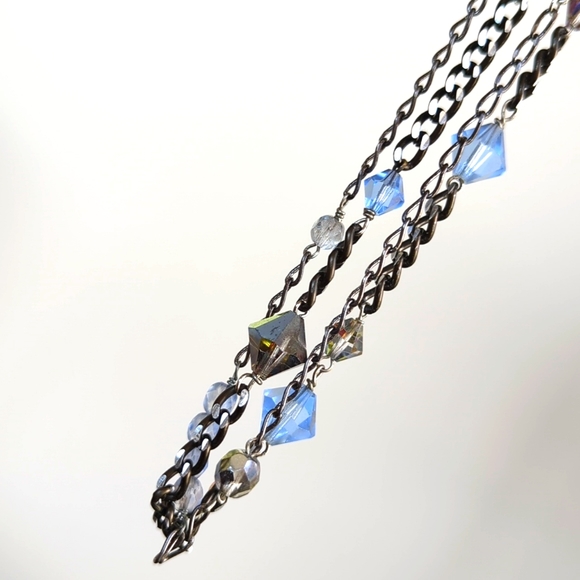 Sparkly necklace Y2K - Picture 1 of 4